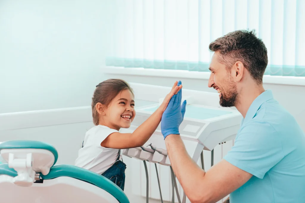 Child's first dental visit with paediatric dentist in Blacktown